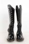 Jimmy Choo Pre-owned Leather boots Black Dames - Thumbnail 2