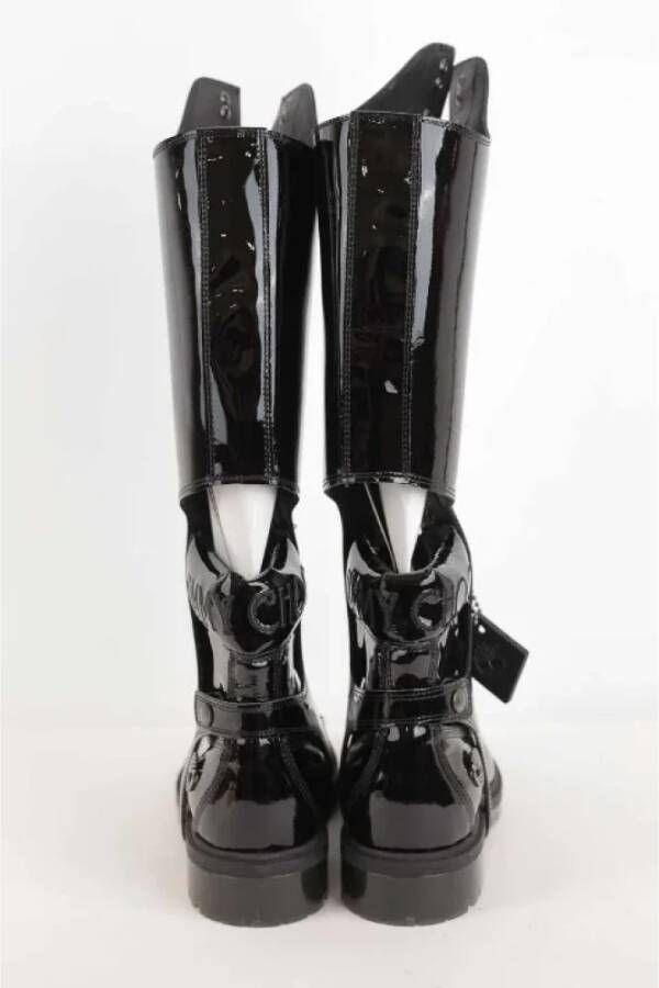 Jimmy Choo Pre-owned Leather boots Black Dames