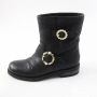 Jimmy Choo Pre-owned Leather boots Black Dames - Thumbnail 5