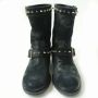 Jimmy Choo Pre-owned Leather boots Black Dames - Thumbnail 5