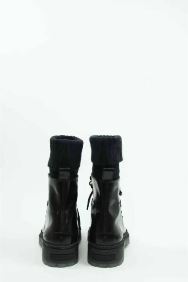 Jimmy Choo Pre-owned Leather boots Black Heren