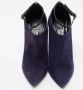 Jimmy Choo Pre-owned Leather boots Blue Dames - Thumbnail 3