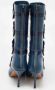 Jimmy Choo Pre-owned Leather boots Blue Dames - Thumbnail 3