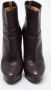 Jimmy Choo Pre-owned Leather boots Brown Dames - Thumbnail 3