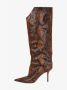 Jimmy Choo Pre-owned Leather boots Brown Dames - Thumbnail 2