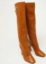 Jimmy Choo Pre-owned Leather boots Brown Dames - Thumbnail 4