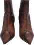 Jimmy Choo Pre-owned Leather boots Brown Dames - Thumbnail 2