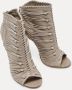 Jimmy Choo Pre-owned Leather boots Gray Dames - Thumbnail 4