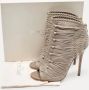 Jimmy Choo Pre-owned Leather boots Gray Dames - Thumbnail 8