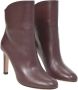 Jimmy Choo Pre-owned Leather boots Red Dames - Thumbnail 4