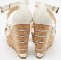 Jimmy Choo Pre-owned Leather espadrilles White Dames - Thumbnail 5