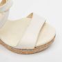 Jimmy Choo Pre-owned Leather espadrilles White Dames - Thumbnail 7