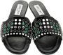 Jimmy Choo Pre-owned Leather flats Black Dames - Thumbnail 2