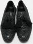 Jimmy Choo Pre-owned Leather flats Black Dames - Thumbnail 2