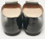 Jimmy Choo Pre-owned Leather flats Black Dames - Thumbnail 4