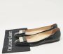 Jimmy Choo Pre-owned Leather flats Black Dames - Thumbnail 8