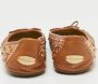 Jimmy Choo Pre-owned Leather flats Brown Dames - Thumbnail 3