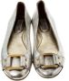 Jimmy Choo Pre-owned Leather flats Gray Dames - Thumbnail 2