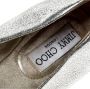 Jimmy Choo Pre-owned Leather flats Gray Dames - Thumbnail 6