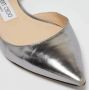 Jimmy Choo Pre-owned Leather flats Gray Dames - Thumbnail 6