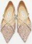 Jimmy Choo Pre-owned Leather flats Gray Dames - Thumbnail 2