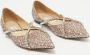 Jimmy Choo Pre-owned Leather flats Gray Dames - Thumbnail 3