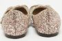 Jimmy Choo Pre-owned Leather flats Gray Dames - Thumbnail 4