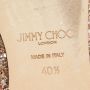 Jimmy Choo Pre-owned Leather flats Gray Dames - Thumbnail 7