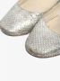 Jimmy Choo Pre-owned Leather flats Gray Dames - Thumbnail 4