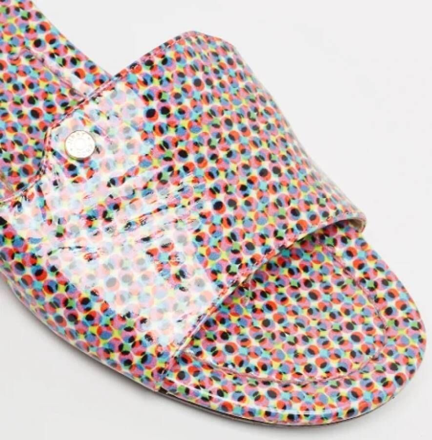 Jimmy Choo Pre-owned Leather flats Multicolor Dames