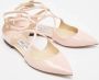 Jimmy Choo Pre-owned Leather flats Pink Dames - Thumbnail 4