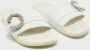 Jimmy Choo Pre-owned Leather flats White Dames - Thumbnail 3