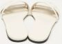 Jimmy Choo Pre-owned Leather flats White Dames - Thumbnail 4