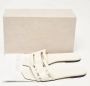 Jimmy Choo Pre-owned Leather flats White Dames - Thumbnail 8