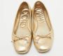 Jimmy Choo Pre-owned Leather flats Yellow Dames - Thumbnail 3