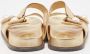 Jimmy Choo Pre-owned Leather flats Yellow Dames - Thumbnail 5