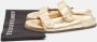 Jimmy Choo Pre-owned Leather flats Yellow Dames - Thumbnail 9