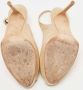 Jimmy Choo Pre-owned Leather heels Beige Dames - Thumbnail 6