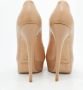 Jimmy Choo Pre-owned Leather heels Beige Dames - Thumbnail 5