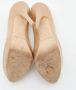 Jimmy Choo Pre-owned Leather heels Beige Dames - Thumbnail 6