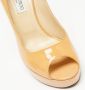 Jimmy Choo Pre-owned Leather heels Beige Dames - Thumbnail 7