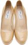 Jimmy Choo Pre-owned Leather heels Beige Dames - Thumbnail 2