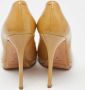 Jimmy Choo Pre-owned Leather heels Beige Dames - Thumbnail 5