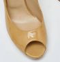 Jimmy Choo Pre-owned Leather heels Beige Dames - Thumbnail 7