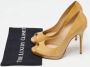 Jimmy Choo Pre-owned Leather heels Beige Dames - Thumbnail 9