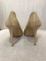 Jimmy Choo Pre-owned Leather heels Beige Dames - Thumbnail 4