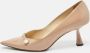 Jimmy Choo Pre-owned Leather heels Beige Dames - Thumbnail 2