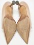 Jimmy Choo Pre-owned Leather heels Beige Dames - Thumbnail 6