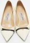 Jimmy Choo Pre-owned Leather heels Beige Dames - Thumbnail 3