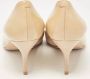 Jimmy Choo Pre-owned Leather heels Beige Dames - Thumbnail 5